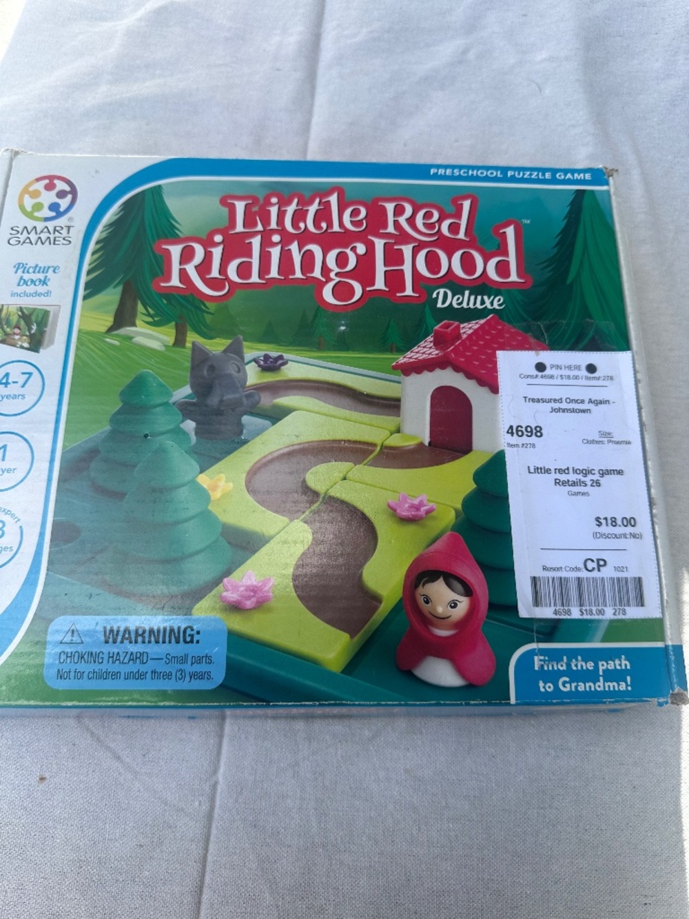 Little red riding hood smart games